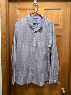 Vanheusen button front shirt XXL